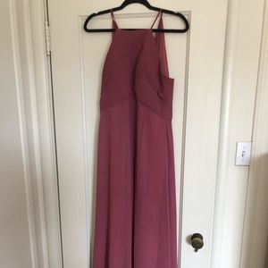 Kennedy blue bridesmaids dress